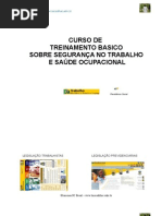 Apostila de Curso de Segurança no Trabalho e Saúde Ocupacional