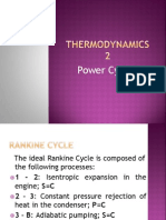 Thermodynamics 2 - Rankine Cycle