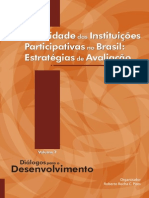 efetividade das instituições participativas no brasil