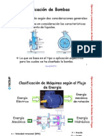 Clasificación Bombas