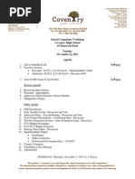 November 12 SC AGENDA PDF