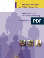 Peter Fenner Radiant Mind Course Nondual Training 2011 PDF
