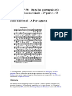 Crónica Nº 58 - Org.Port. (6- 2ª parte) - Hino nacional