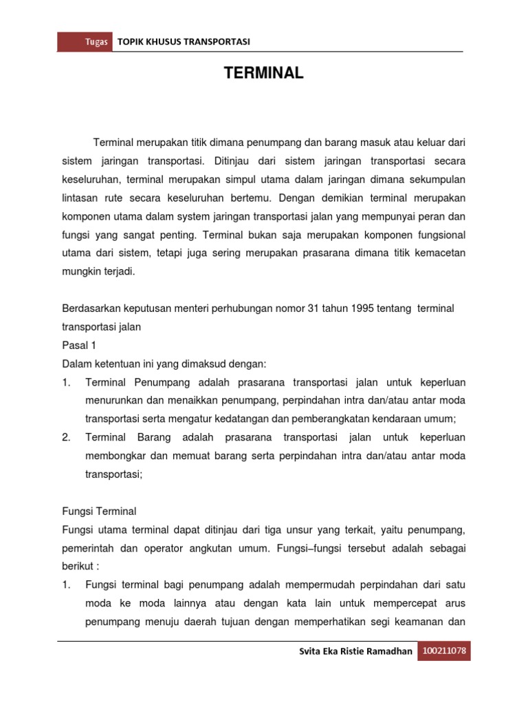 TERMINAL | PDF