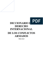 Diccionario - Derecho Internacional