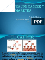 Pacientes con cáncer y diabetes julio y josaly