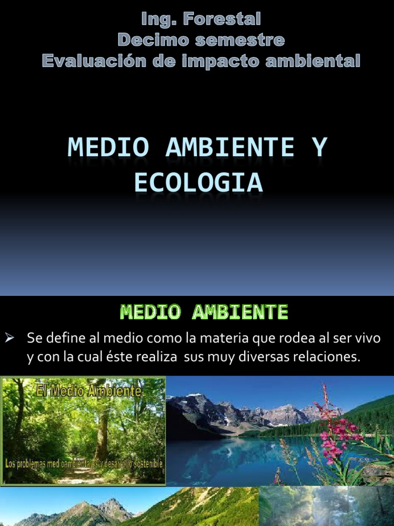 Ecología y Medio Ambiente: Conceptos Clave | PDF | Ecología | Organismos