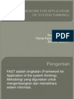 Fast (Framework For Application of System Thinking