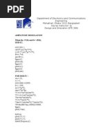 Am - FM Modulation