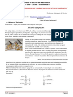 Plano de Estudo de Matematica - 2 Bimestre 7 Ano