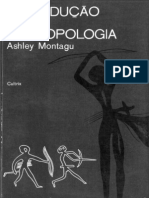 Ashley Montagu - Introdução a Antropologia - Ano 1952