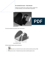 Tutorial Autodesk Inventor - Glass Bracket PDF