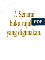 Senarai Buku Rujukan