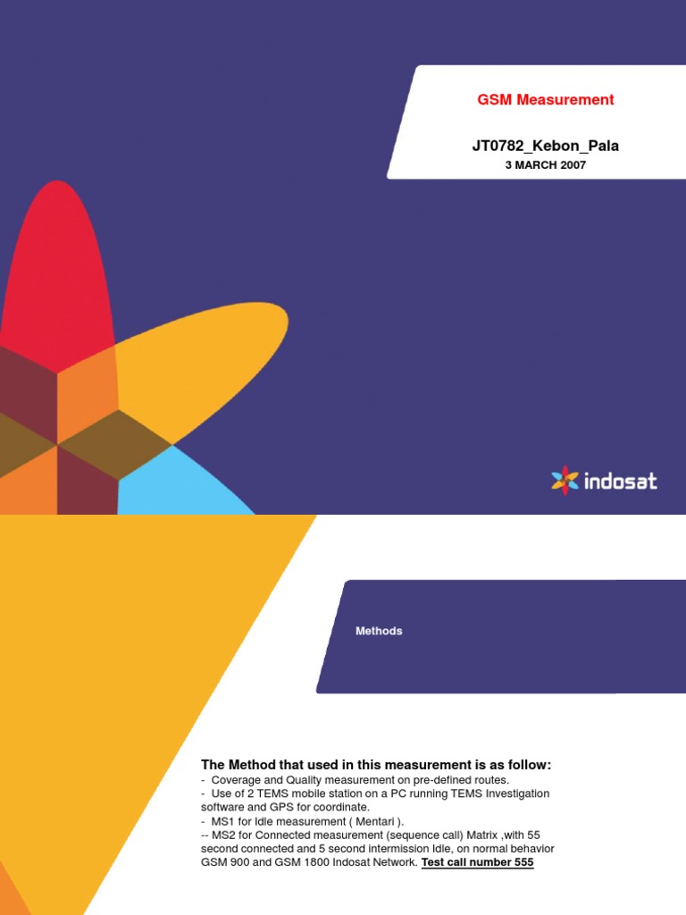 GSM Coverage Measurement Analysis | PDF | Science & Mathematics ...