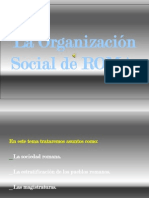 Organizacion Social de Roma