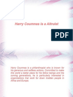 Harry Coumnas Is A Altruist