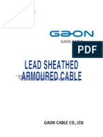 E - Lead Sheath Cable