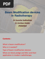 Download Beam Modification devices in Radiotherapy_3pptx by Anirban Halder SN183482975 doc pdf