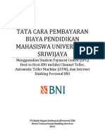 Tata Cara Pembayaran Ukt Via Atm (Bank Bni) - 7848