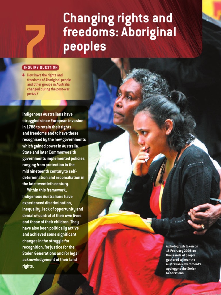 Chapter 7 Aborignal Rights PDF | PDF | Indigenous Australians | Australia