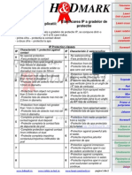 Explicatii-Clasificarea Gradelor de Protectie IP PDF