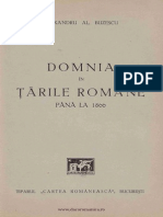 Domnia in Tarile Romane Pana La 1866 PDF