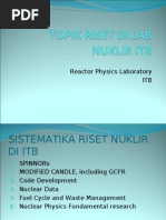 Download TOPIK RISET NUKLIR ITB by Bidang Komputasi PPIN-BATAN SN18350159 doc pdf