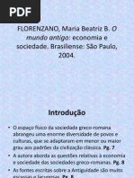 FLORENZANO, Maria Beatriz B. O mundo antigo - economia e sociedade.ppt