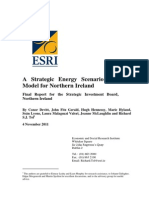 A Strategic Energy Scenario Planning For Northern Ireland