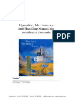 Operation Manual Membranes PDF