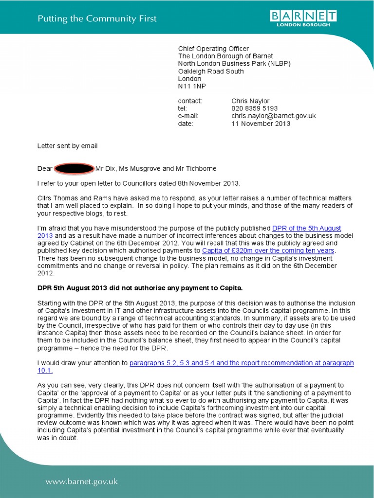 Clarification on Capita Investment Issues | PDF | Taxes | Pound Sterling
