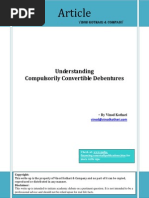 Understanding Compulsory Convertible Debentures PDF