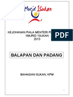 16.5.2013 Peraturan Balapan Dan Padang Piala Menteri Pelajaran 2013