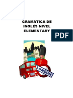 Gramática de Inglés - Nivel Elemental