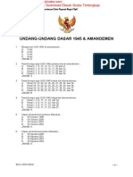 Soal CPNS - Uud 1945 Amandemen PDF