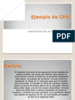 Ejemplo CPM