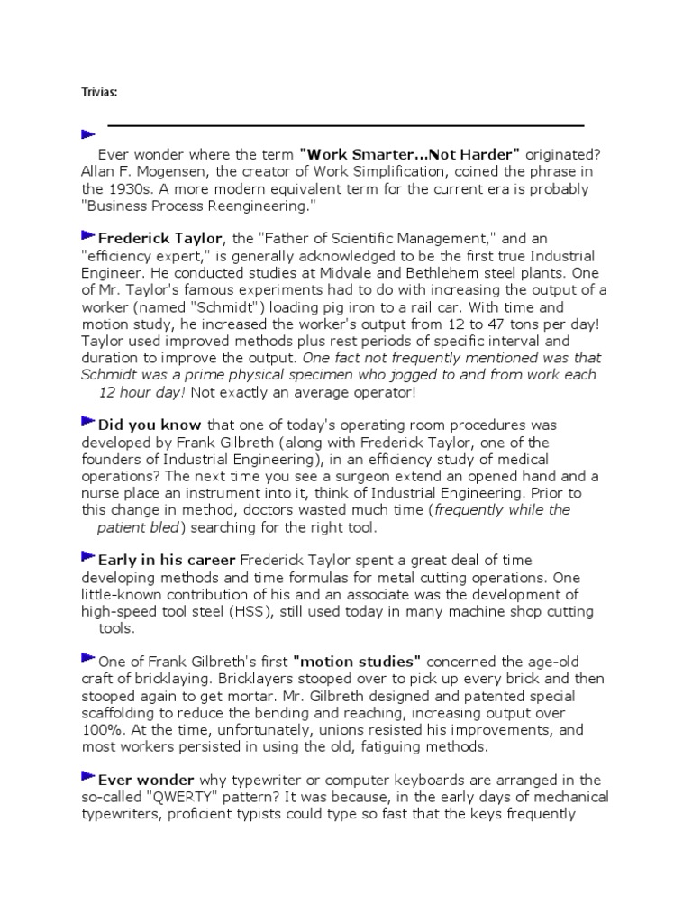 Trivia S Download Free PDF Industrial Engineering Typewriter
