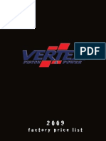 Vertex Listino 2009 PDF