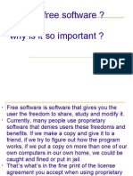 Why Free Softwares