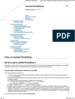 Créer Un Module PrestaShop - PrestaShop 1 PDF