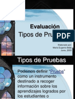 Tipos de Pruebas