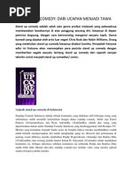 Download STAND UP COMEDYdocx by Robby Rinaldi Widodo SN183613463 doc pdf