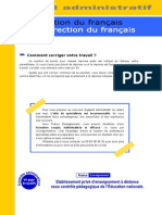 Correction Francais Adjoint Administratif