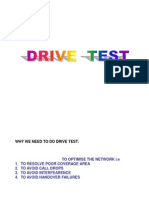 DRIVE Test Parameterwith Value