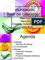 La Comunicacion Como Base Del Liderazgo - Concilio