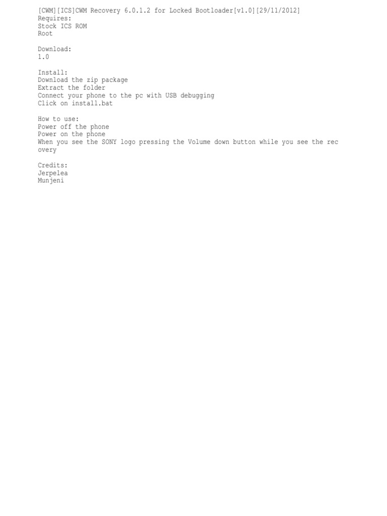 Recovery Stock Ics | PDF