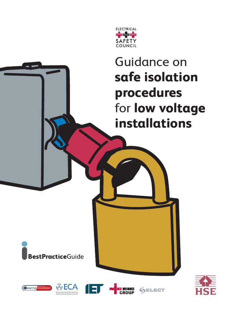 safe isolation booklet.pdf Occupational Safety And Health Fuse