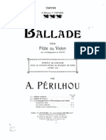 Périlhou Ballade FL, Orchester PDF