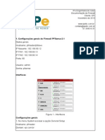 Configuração de firewall e serviços em PFsense