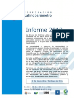 2013 - Corporacion Latinobarómetro - Inform 2013